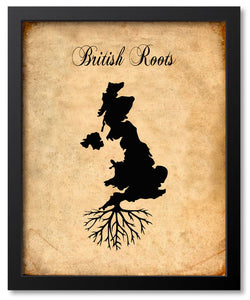 Roots Art - Countries - Map Prints