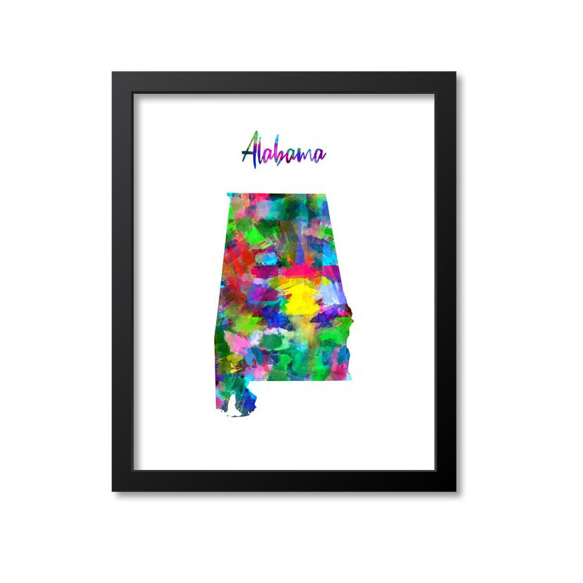 Alabama Watercolor Paint