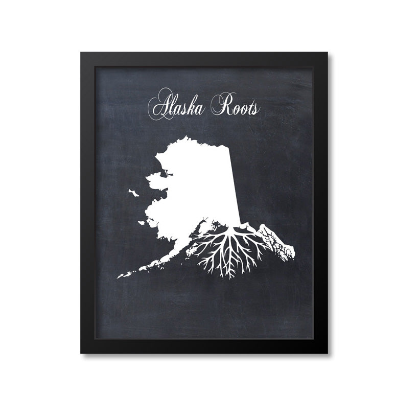 Alaska Roots Print