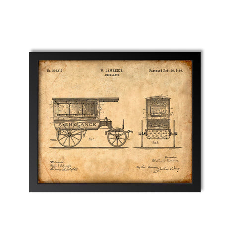 Ambulance Patent Print