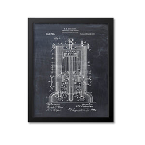 Centrifugal Water Purifier Patent Print
