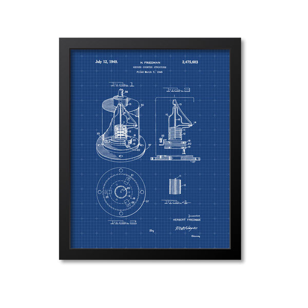 Geiger Counter Patent Print