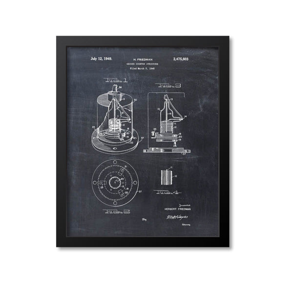 Geiger Counter Patent Print