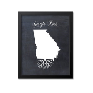 Georgia Roots Print