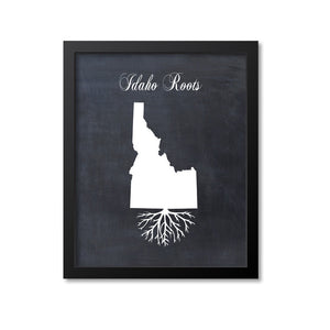 Idaho Roots Print