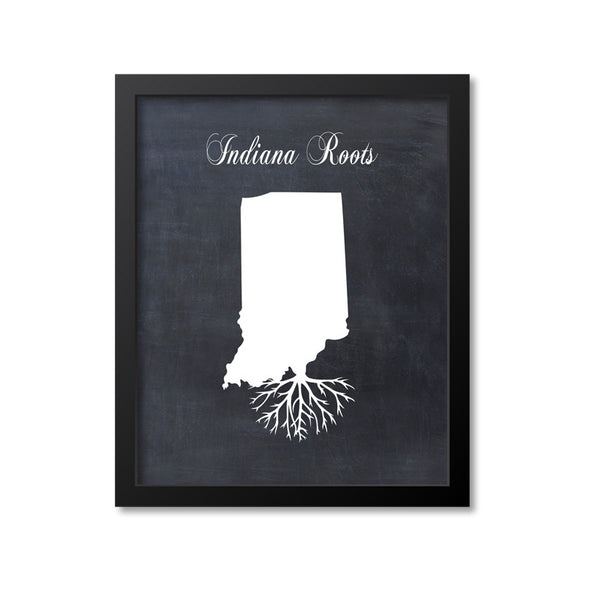 Indiana Roots Print