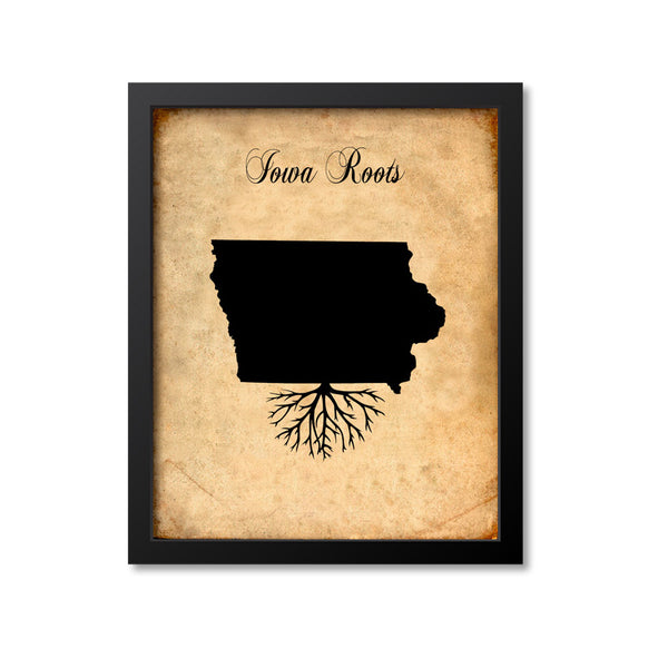 Iowa Roots Print