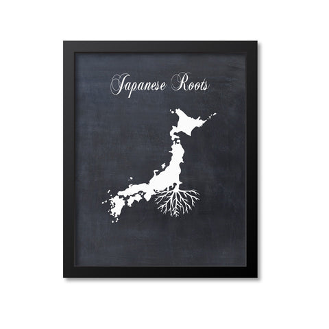 Japanese Roots Print