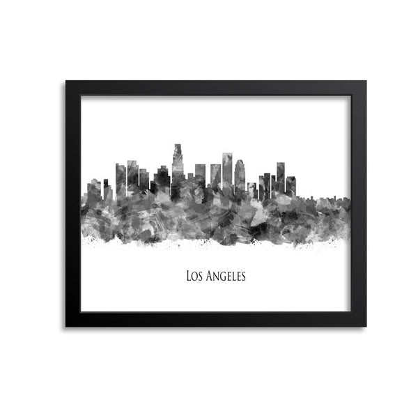 Los Angeles Skyline Painting Art Print