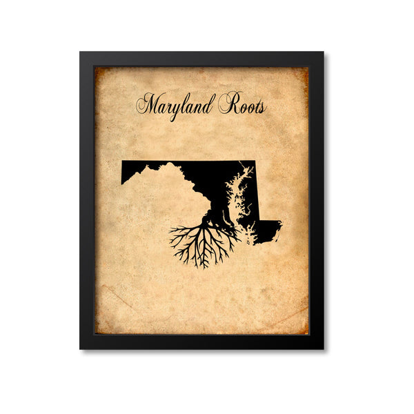 Maryland Roots Print