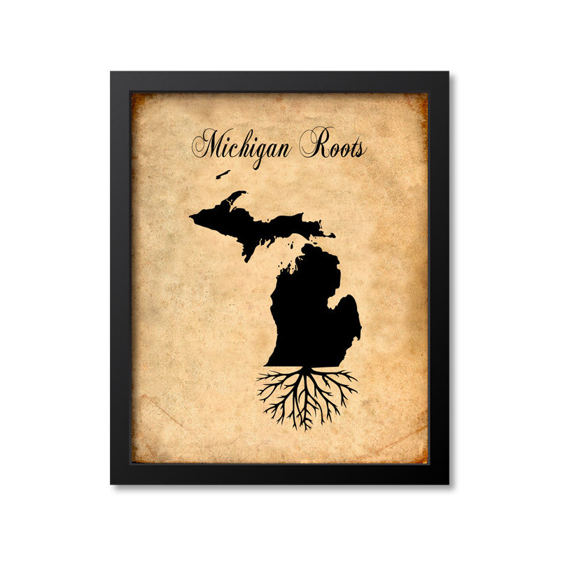 Michigan Roots Print – Print A Patent