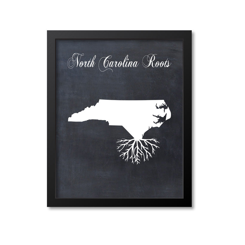 North Carolina Roots Print