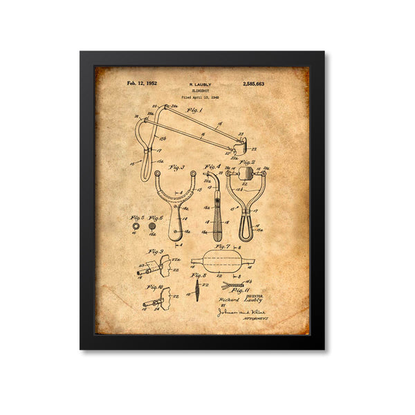 Slingshot Patent Print