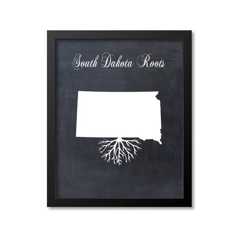 South Dakota Roots Print