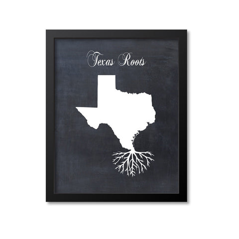Texas Roots Print