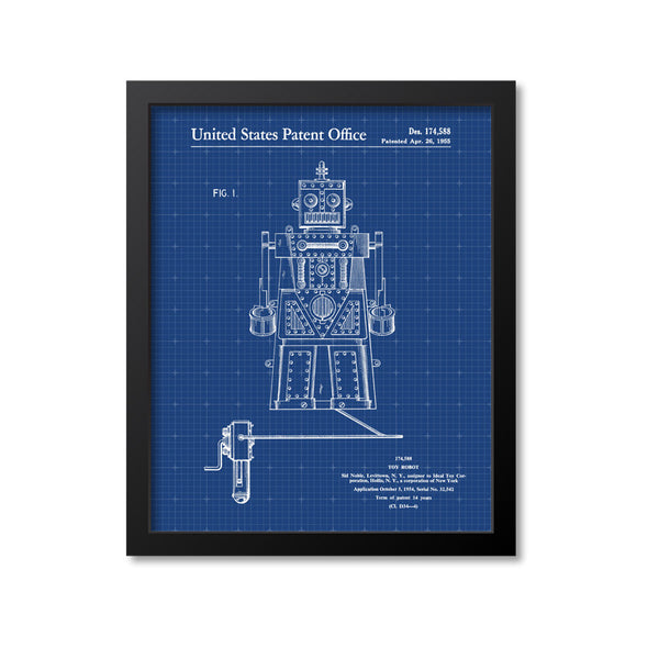 Toy Robot Patent Print