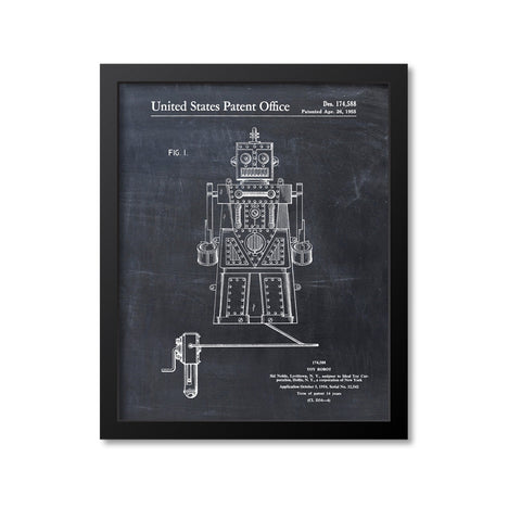 Toy Robot Patent Print