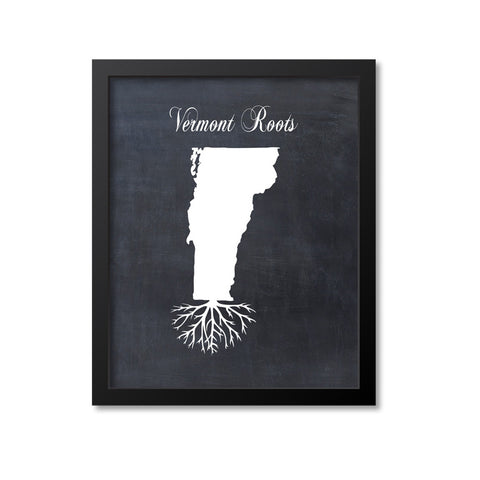 Vermont Roots Print