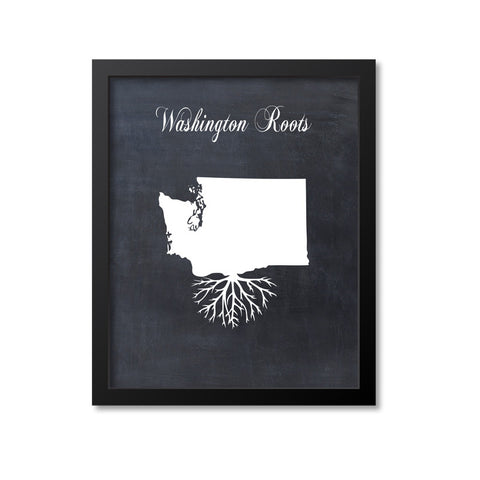 Washington Roots Print