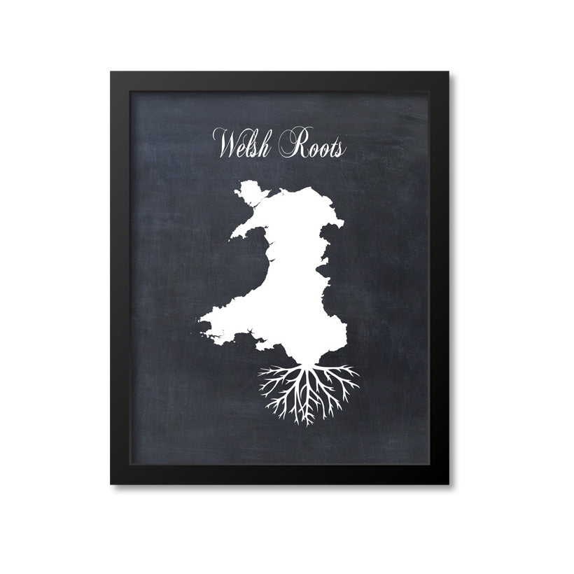 Welsh Roots Print