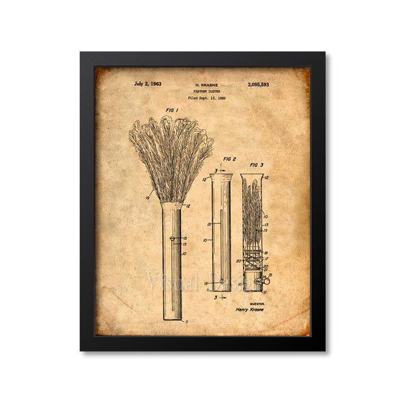 Feather Duster Patent Print