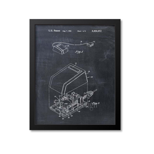 First Computer Mouse Patent Print