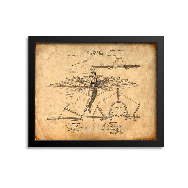 Flying Apparatus Patent Print