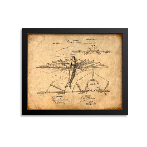 Flying Apparatus Patent Print