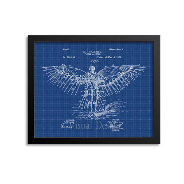 Flying Machine Patent Print