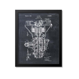 Ford Transmission Patent Print