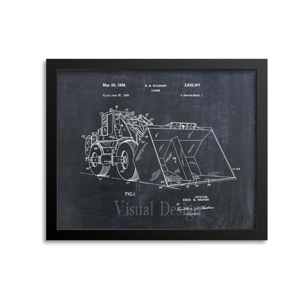 Front End Loader Patent Print