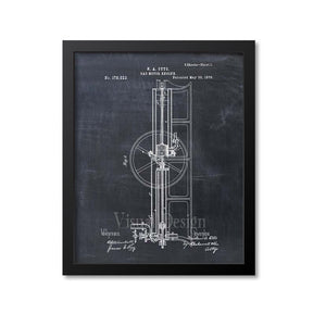 Internal Combustion Engine Patent Print