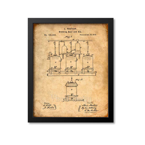 Brewing Beer And Ale Patent Print