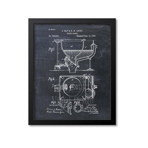 Water Closet Patent Print