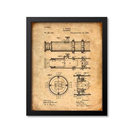 Telescope Patent Print