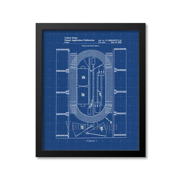 Track Patent Print