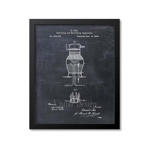 Whiskey Patent Print