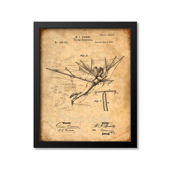 Flying Apparatus Patent Print