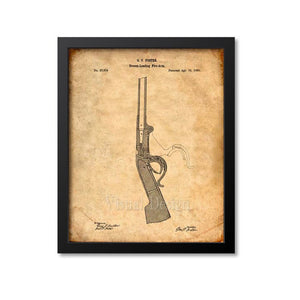 Burnside Carbine Patent Print