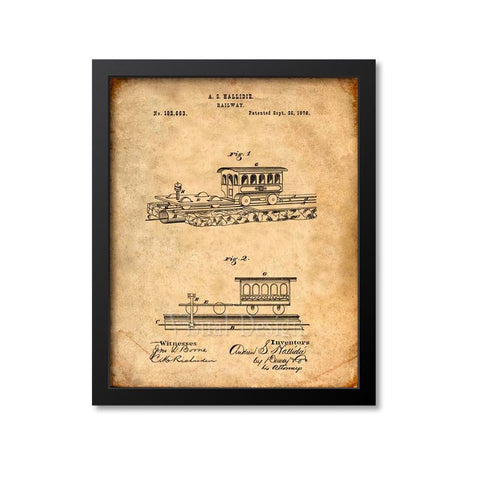 Cable Street Car Patent Print