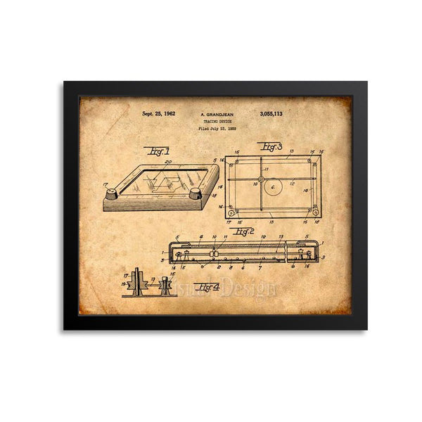 Etch A Sketch Patent Print