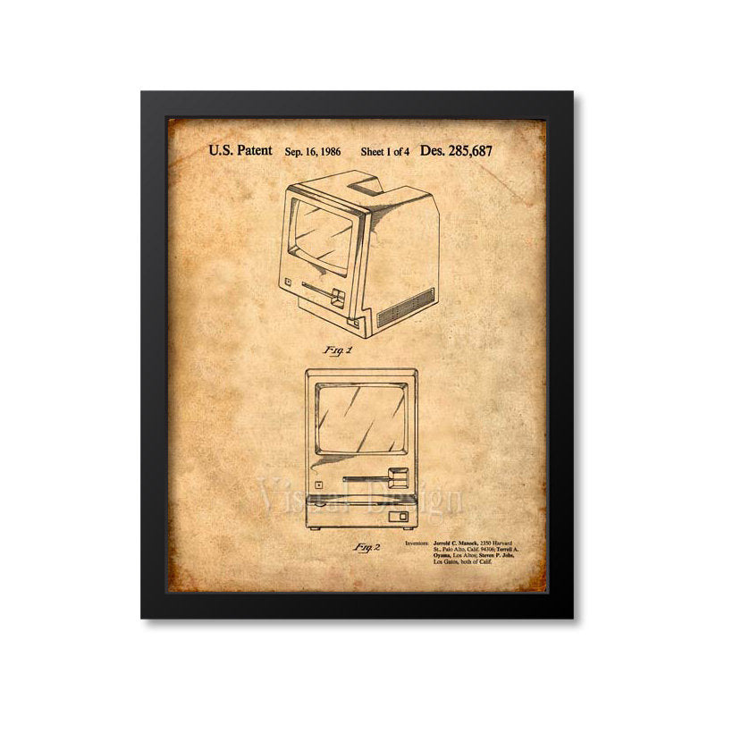 Patented Computer Apple Computer Patent Print – Print A Patent