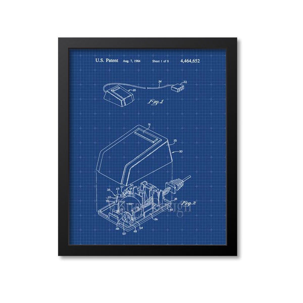 First Computer Mouse Patent Print