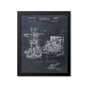 Missile Launching System Patent Print