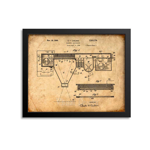 Photocopier Patent Print