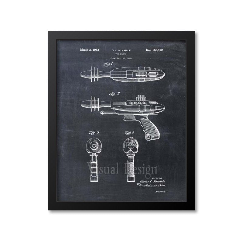 Raygun Patent Print