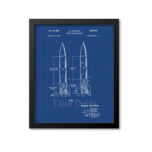 Rocket-Propelled Missile Patent Print