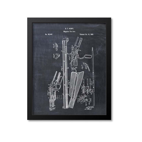 Winchester Repeating Rifle Patent Print